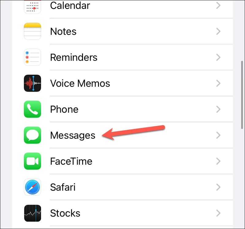 كيفية إيقاف تشغيل إيصالات القراءة في iMessage على الايفون 3 كيفية إيقاف تشغيل إيصالات القراءة في iMessage على الايفون 3