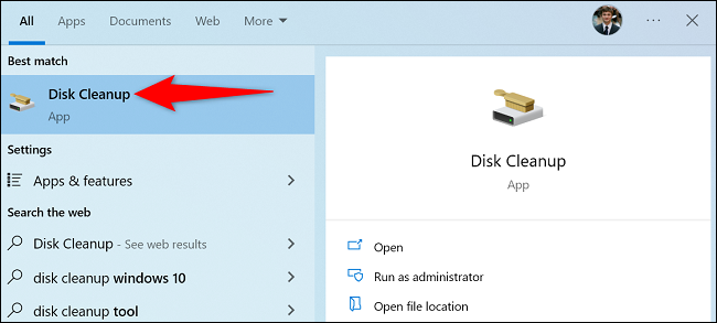 كيفية استخدام تنظيف القرص في نظام التشغيل Windows 10 2