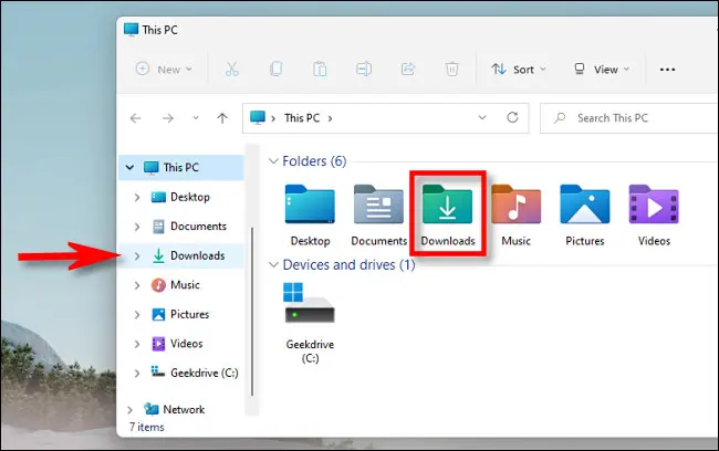 معرفة أين التنزيلات الخاصة بي على Windows 2
