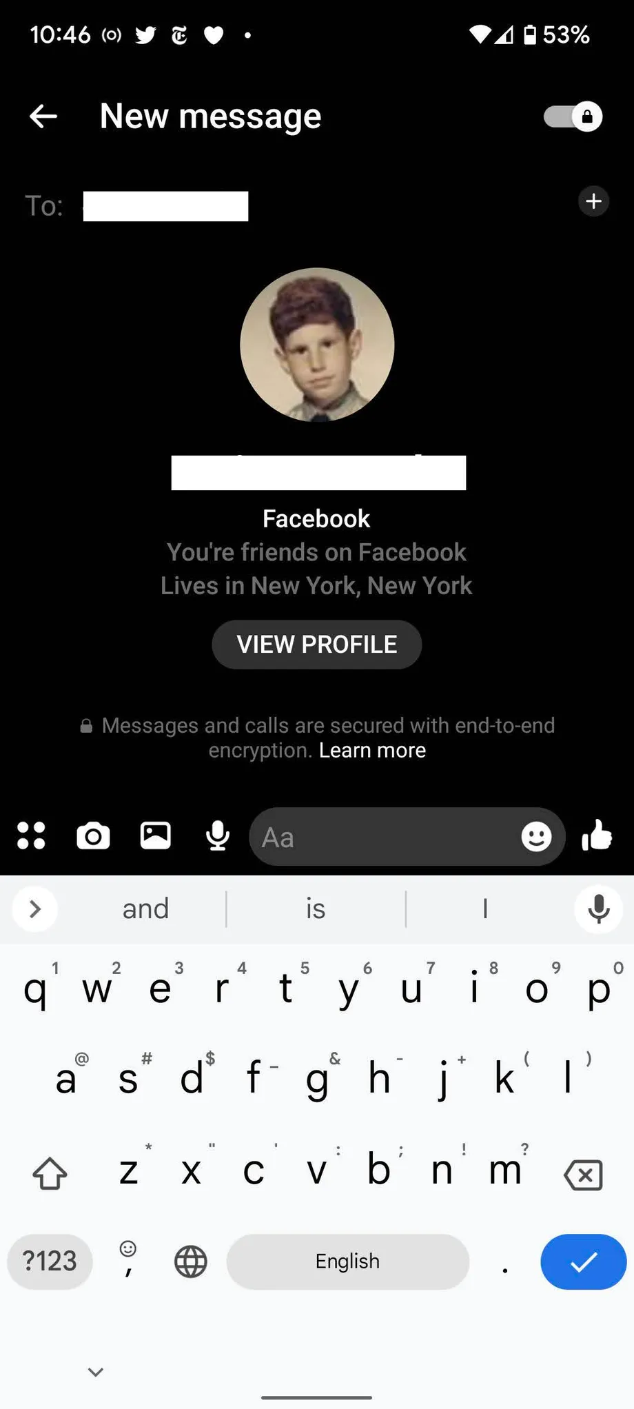 كيفية تشفير محادثات Facebook Messenger 2 كيفية تشفير محادثات Facebook Messenger 2