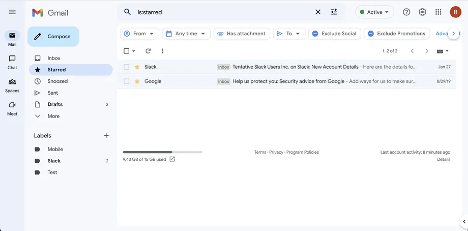 كيفية تغيير اللوحات الجانبية في طريقة عرض Gmail الجديدة 2 كيفية تغيير اللوحات الجانبية في طريقة عرض Gmail الجديدة 2