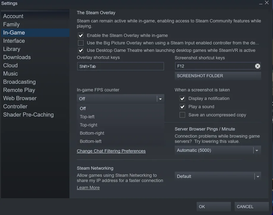 كيفية استخدام عداد FPS الخاص بـ Steam 2 كيفية استخدام عداد FPS الخاص بـ Steam 2