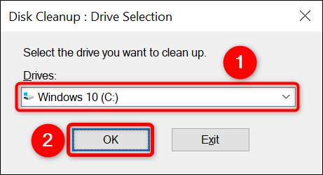 كيفية استخدام تنظيف القرص في نظام التشغيل Windows 10 3