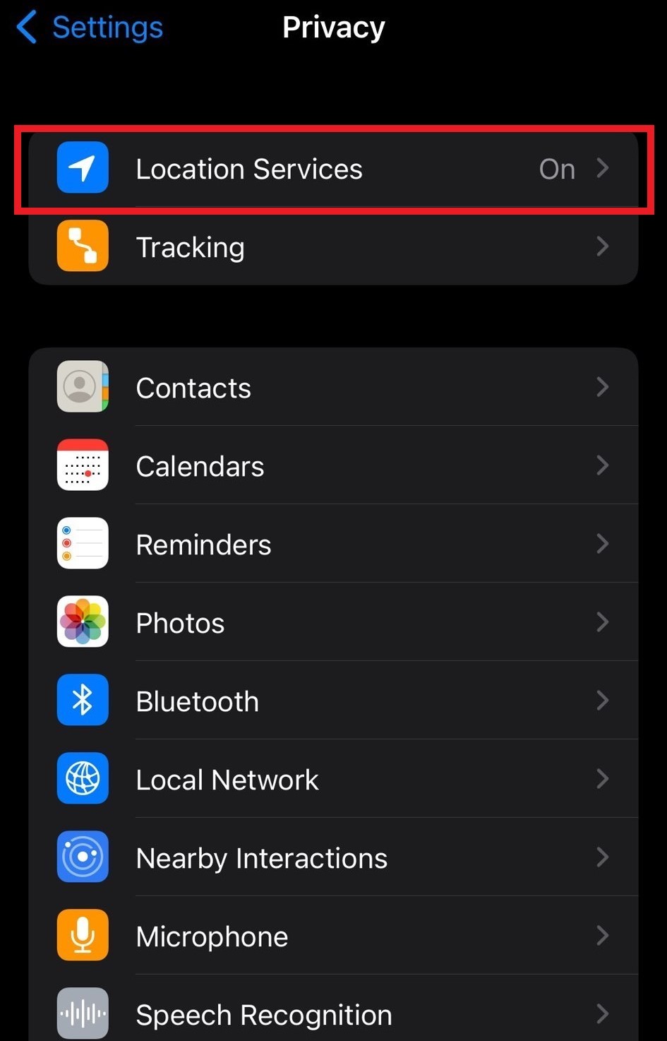 إصلاح: مشاركة موقعي لا تعمل على iPhone 3