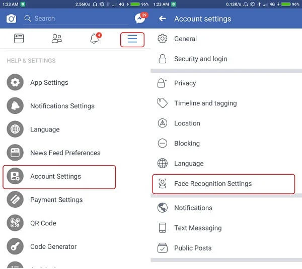 كيفية تعطيل التعرف على الوجوه على Facebook؟ 3