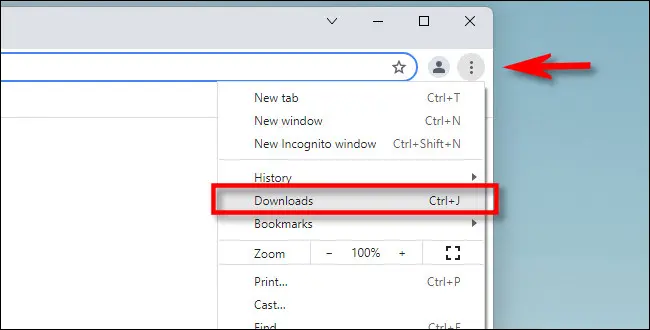 معرفة أين التنزيلات الخاصة بي على Windows 3