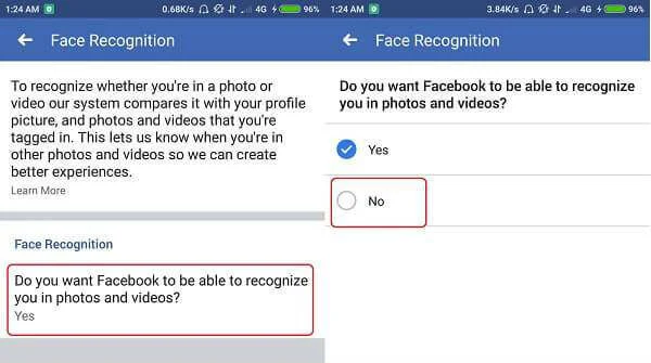 كيفية تعطيل التعرف على الوجوه على Facebook؟ 4