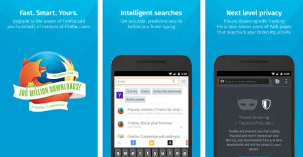 أفضل 7 متصفحات سريعة لنظام Android لتجربة تصفح سريعة 4