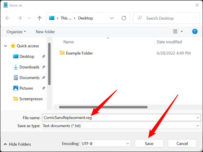 كيفية تغيير خط النظام الافتراضي على Windows 11 5