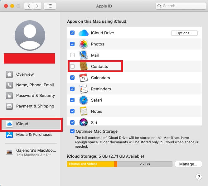 كيفية مزامنة جهات الاتصال من iPhone إلى Mac في عام 2023 6