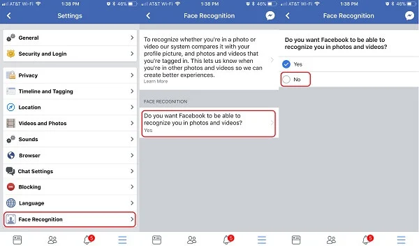 كيفية تعطيل التعرف على الوجوه على Facebook؟ 6