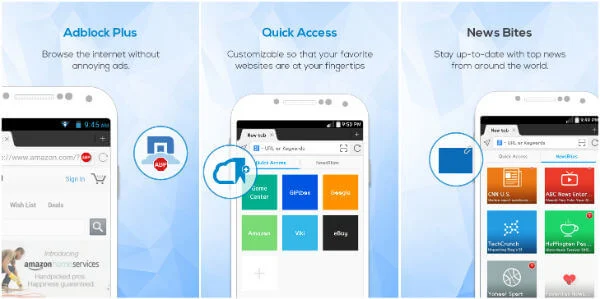 أفضل 7 متصفحات سريعة لنظام Android لتجربة تصفح سريعة 7