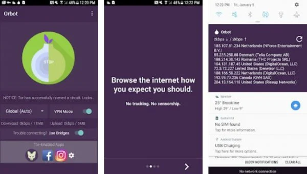 كيفية التصفح بهوية مجهولة من هاتف Android الذكي 10