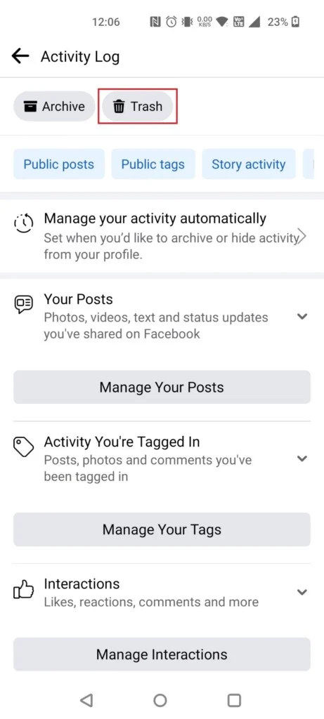 كيفية استرداد منشورات Facebook المحذوفة 10