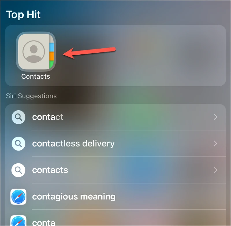 كيفية حذف جهات الاتصال المكررة على الايفون مع iOS 16 2