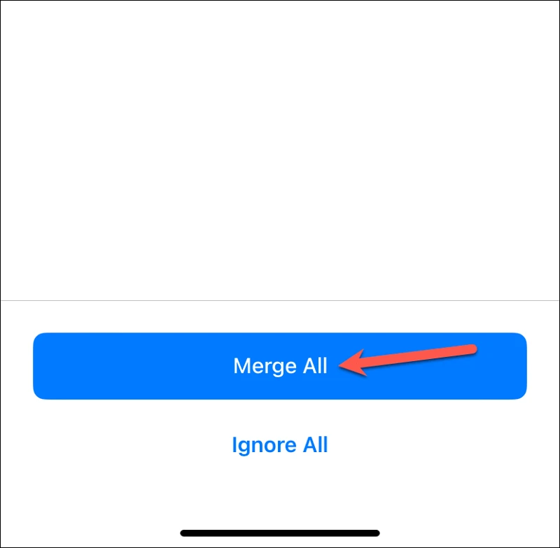 كيفية حذف جهات الاتصال المكررة على الايفون مع iOS 16 5