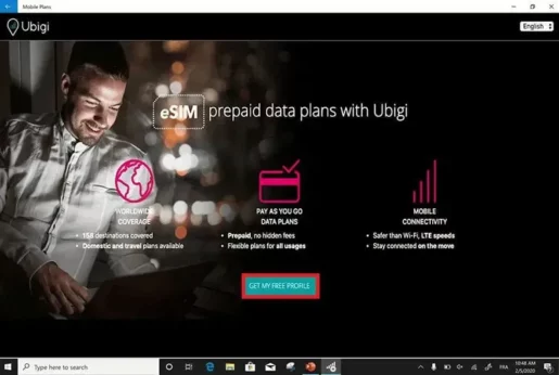 كيفية الحصول بسهولة على ملف تعريف eSIM مجاني على Windows 11 5