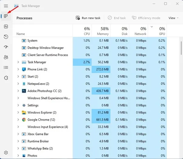 كيفية تمكين وضع الكفاءة في Windows 11 3