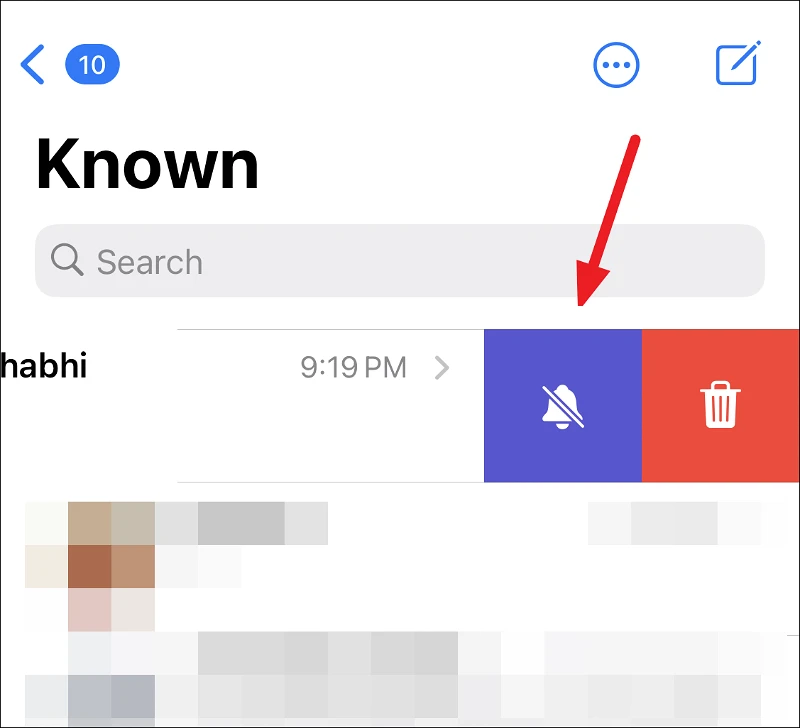 ماذا يفعل إخفاء التنبيهات في iMessage؟ 2