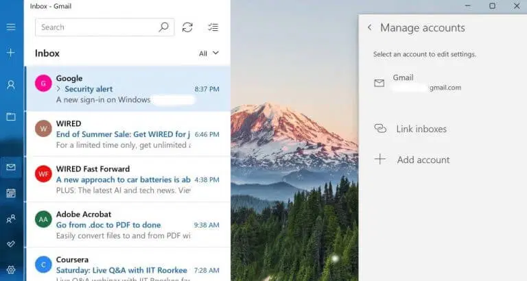 كيفية إعداد Windows Mail 1