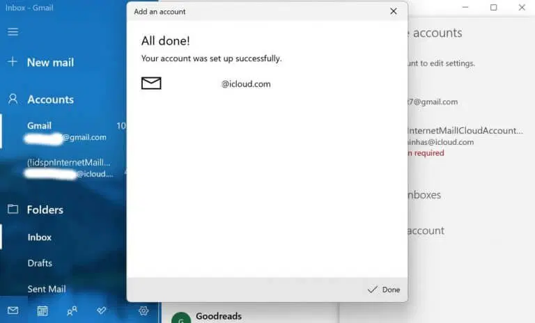 كيفية إعداد Windows Mail 5