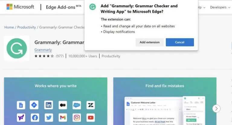 كيفية استخدام Grammarly على جهاز كمبيوتر يعمل بنظام ويندوز 5