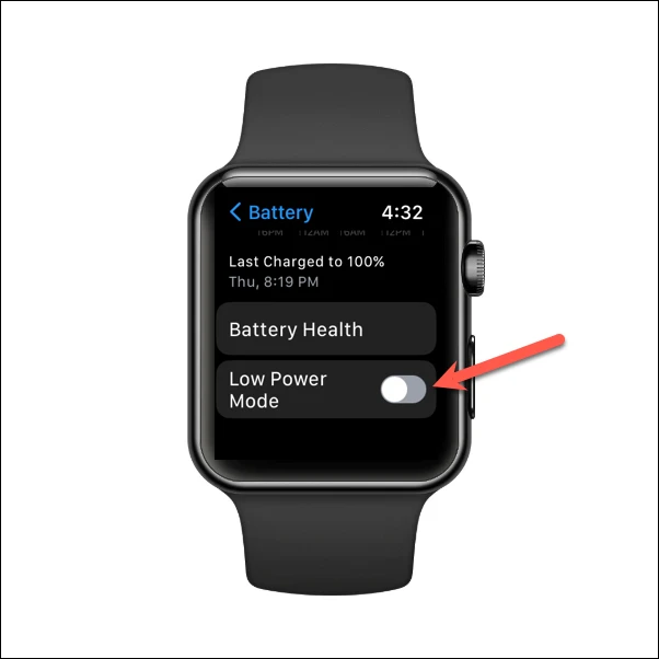 كيفية تمكين وضع الطاقة المنخفضة على Apple Watch لإطالة عمر البطارية 12
