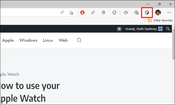 كيفية التقاط لقطة شاشة في Microsoft Edge 11