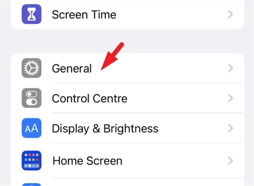 كيفية إيقاف تشغيل أو إيقاف تشغيل iPhone 14 5