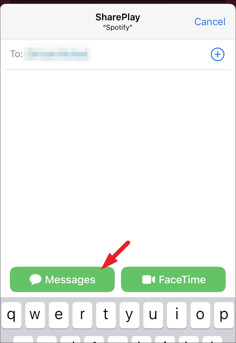 كيفية استخدام SharePlay في iMessage على الايفون مع iOS 16 7