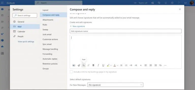 كيفية تغيير الخطوط في Outlook 3