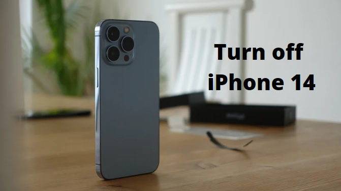 كيفية إيقاف تشغيل أو إيقاف تشغيل iPhone 14 1
