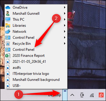13 طريقة لفتح لوحة التحكم على نظام التشغيل Windows 10 14