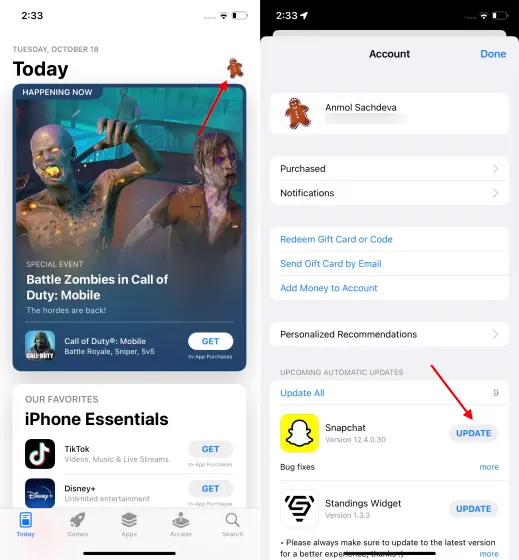 إشعار Snapchat لا يعمل؟ 9 أفضل طرق الإصلاح! 24 إشعار Snapchat لا يعمل؟ 9 أفضل طرق الإصلاح! 24