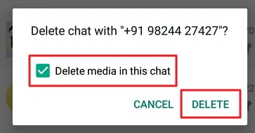 كيفية حذف الرسائل القديمة على Whatsapp من كلا الجانبين 4