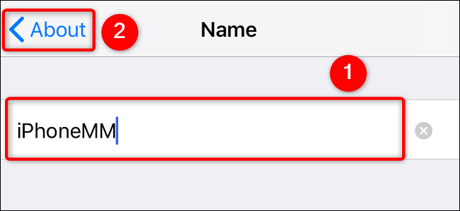 كيفية تغيير اسم نقطة الاتصال الخاصة بك على iPhone و Android. 4