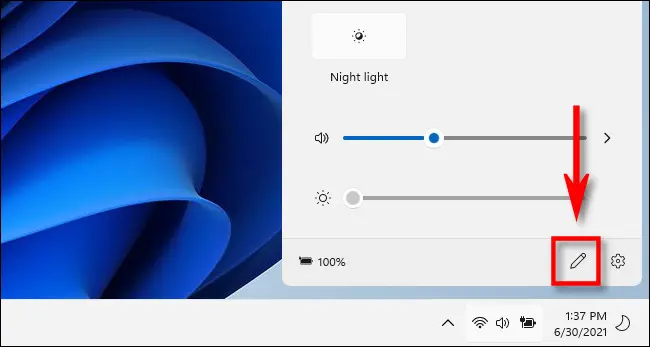 كيف تعمل قائمة "الإعدادات السريعة" الجديدة في Windows 11 5
