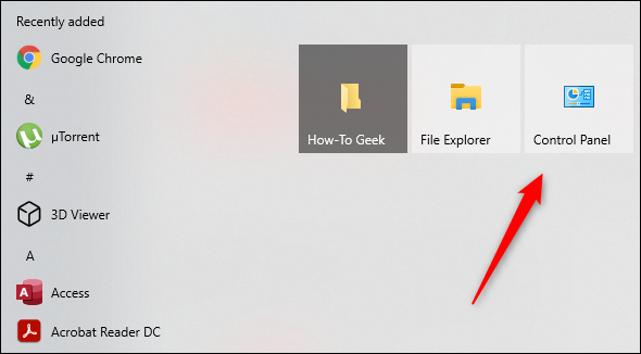 13 طريقة لفتح لوحة التحكم على نظام التشغيل Windows 10 6