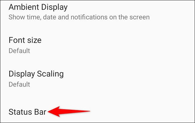 كيفية إظهار نسبة البطارية على Android 7