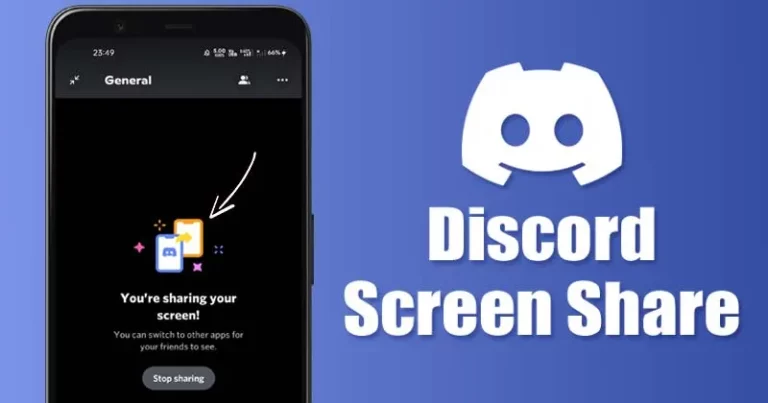 كيفية مشاركة شاشة الاندرويد على Discord 1