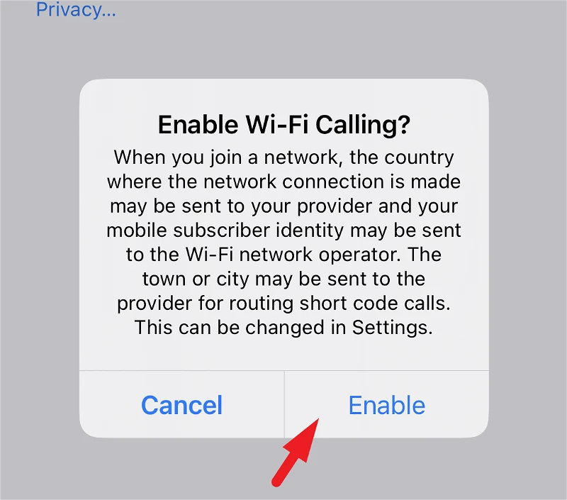 كيفية تمكين مكالمات WiFi على iPhone 14 6