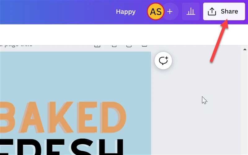 كيفية قلب النص في Canva 4