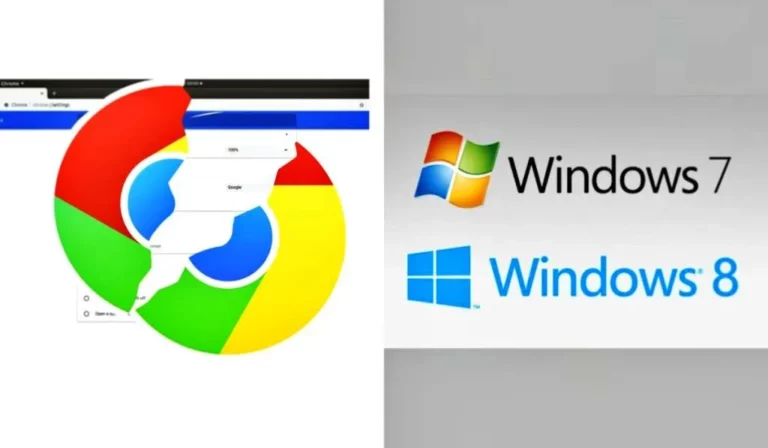 Google Chrome لإسقاط الدعم لنظامي التشغيل Windows 7 و Windows 8.1 10