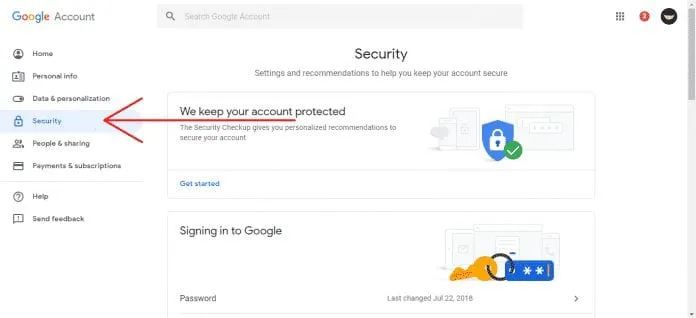 كيفية تشغيل التحقق بخطوتين لـ Google Gmail 3 كيفية تشغيل التحقق بخطوتين لـ Google Gmail 3