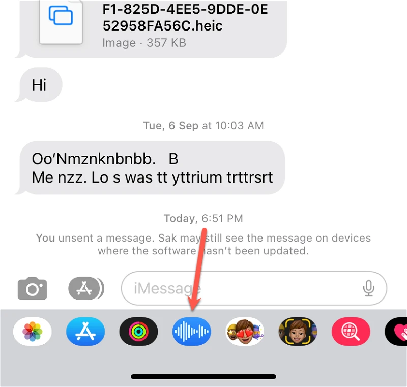 كيفية إرسال رسائل صوتية على iPhone بنظام iOS 16 4