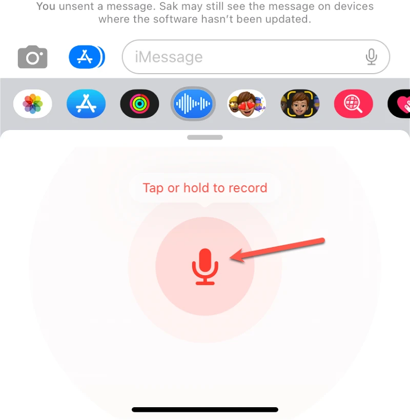 كيفية إرسال رسائل صوتية على iPhone بنظام iOS 16 5