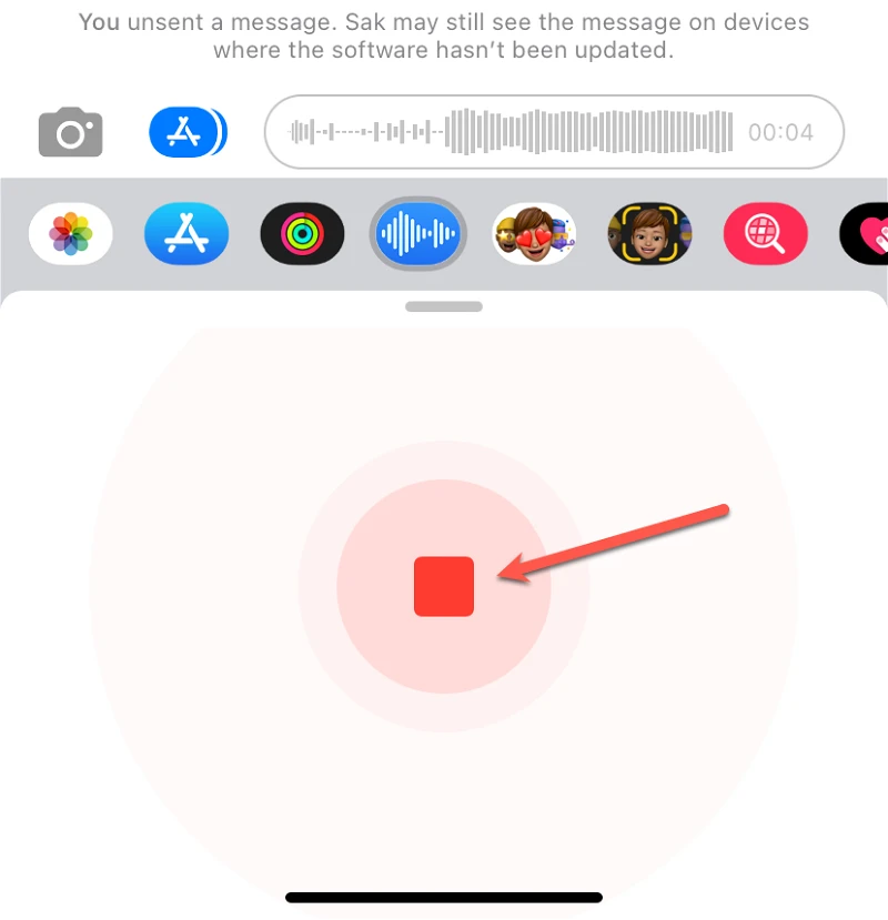 كيفية إرسال رسائل صوتية على iPhone بنظام iOS 16 6