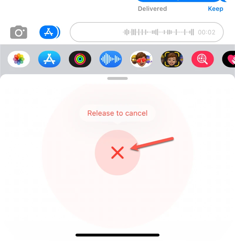 كيفية إرسال رسائل صوتية على iPhone بنظام iOS 16 10