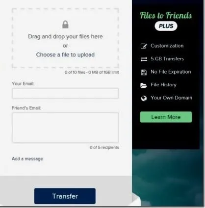 افضل 7 تطبيقات لإرسال ملفات كبيرة من الاندرويد 6