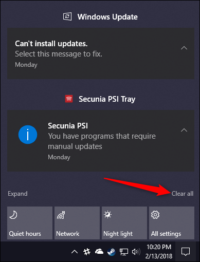 كيفية استخدام وتخصيص Windows 10 Action Center 7